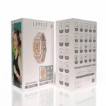 ساعت هوشمند زنانه برند Levelo مدل Spectrum (LVL‑SPECT‑BKGD) ضد آب