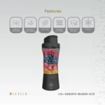 مخلوط‌ کن قابل‌ حمل هوشمند برند LEVELO سری طراحی Defines Design باتری 6000mAh