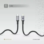 کابل Type‑C به Lightning برند Levelo مدل Otto با طول 1 متر