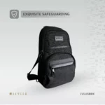 کیف دوشی شهری برند Levelo  مدل Urban Sling Bag (LVL‑USB‑BK) با وزن 400 گرم