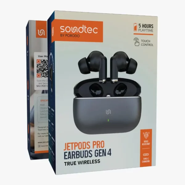 ایربادز بلوتوثی پرودو ساندتک مدل Jetpods Pro نسل 4