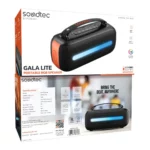 اسپیکر قابل حمل بلوتوثی پرودو ساندتک مدل Gala Lite با نورپردازی RGB ظرفیت باتری 3600 mAh