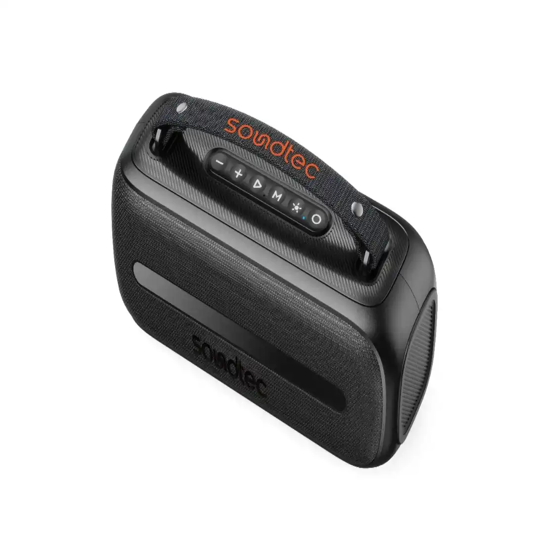 اسپیکر قابل حمل بلوتوثی پرودو ساندتک مدل Gala Lite با نورپردازی RGB ظرفیت باتری 3600 mAh