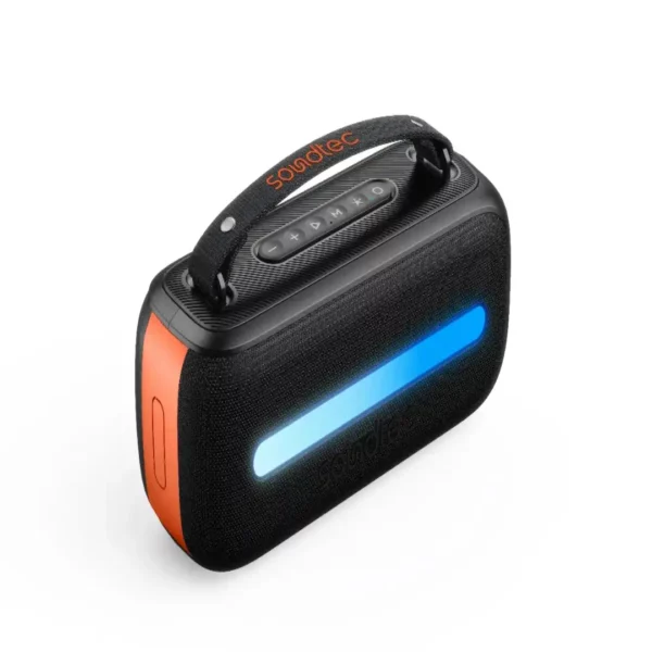 اسپیکر قابل حمل بلوتوثی پرودو ساندتک مدل Gala Lite با نورپردازی RGB ظرفیت باتری 3600 mAh