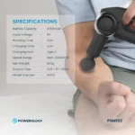 ماساژور تفنگی کل بدن پاورولوژی مدل Gun SM02 با 5 سری