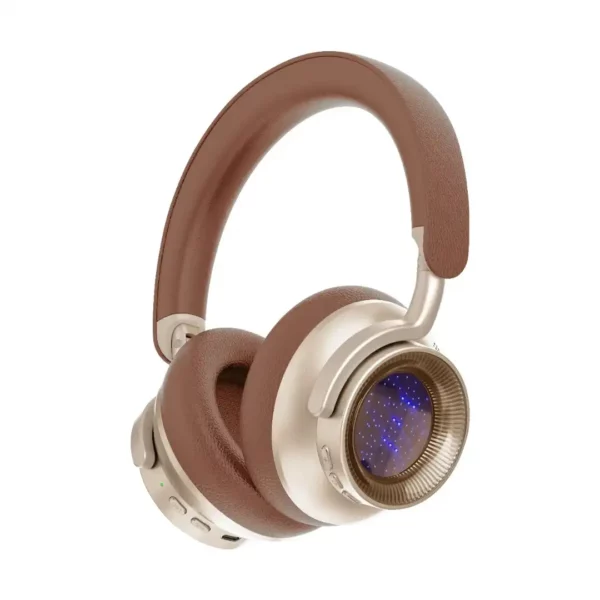 هدفون بی‌ سیم (Over‑Ear) برند Powerology با نویزکنسلینگ فعال