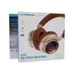 هدفون بی‌ سیم (Over‑Ear) برند Powerology با نویزکنسلینگ فعال
