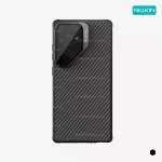 قاب نیلکین سامسونگ S25 Ultra مدل CarboProp Magnetic Transparent Lens Guard Edition