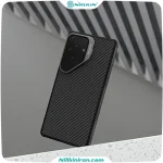 قاب نیلکین سامسونگ S25 Ultra مدل CarboProp Magnetic Transparent Lens Guard Edition