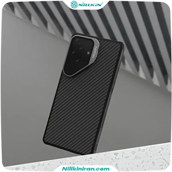 قاب نیلکین سامسونگ S25 Ultra مدل CarboProp Magnetic Transparent Lens Guard Edition
