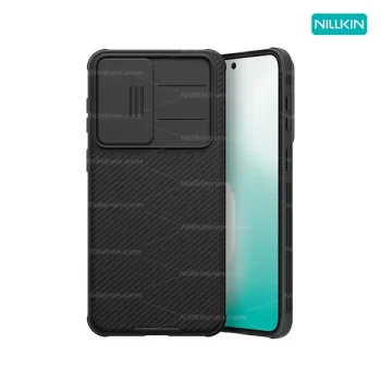 قاب محافظ نیلکین مدل CamShield Pro مخصوص Samsung Galaxy A57 با کاور کشویی دوربین