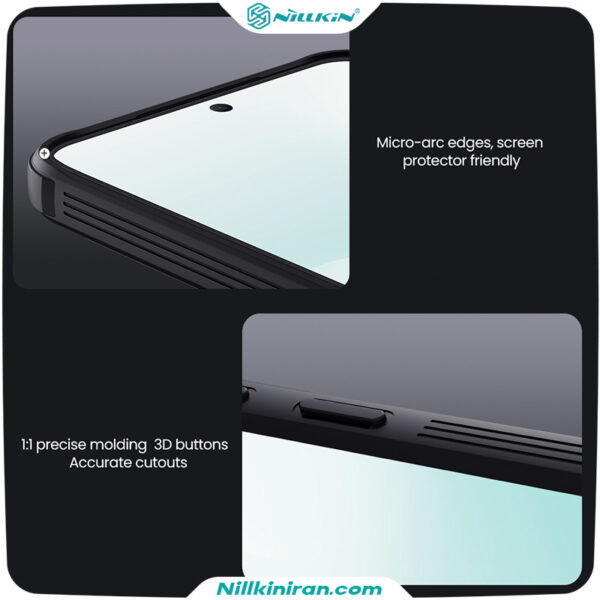 قاب محافظ نیلکین مدل CamShield Pro مخصوص Samsung Galaxy A57 5G با کاور کشویی دوربین