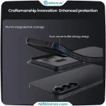 قاب محافظ نیلکین مدل CamShield Pro مخصوص Samsung Galaxy A57 با کاور کشویی دوربین