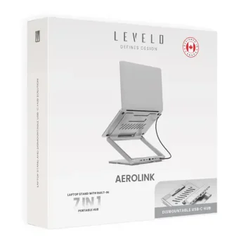 استند و پایه تاشو مغناطیسی لپ‌تاپ برند لولو مدل Aero Link
