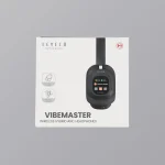 هدفون بی‌سیم هیبریدی برند لولو مدل Levelo VibeMaster  با حذف نویز و نمایشگر LCD