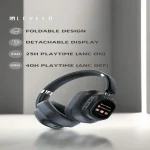 هدفون بی‌سیم هیبریدی برند لولو مدل Levelo VibeMaster  با حذف نویز و نمایشگر LCD