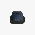 شارژر دیواری 20 وات برند لولو مدل (Levelo Vero GaN) با درگاه USB-C و آداپتور UK