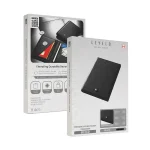کیف پول جیبی چرمی برند Levelo مدل Bifold Black Genuine Leather Pocket Organizer