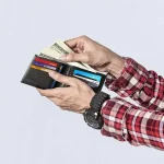 کیف پول مردانه چرم طبیعی برند Levelo مدل Billfold Men's Genuine Leather Wallet