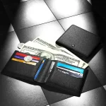 کیف پول مردانه چرم طبیعی برند Levelo مدل Billfold Men's Genuine Leather Wallet