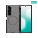 قاب نیلکین Super Frosted Shield Fold Magnetic Pen Holder با نگهدارنده قلم مناسب Galaxy Z Fold 8 Ultra