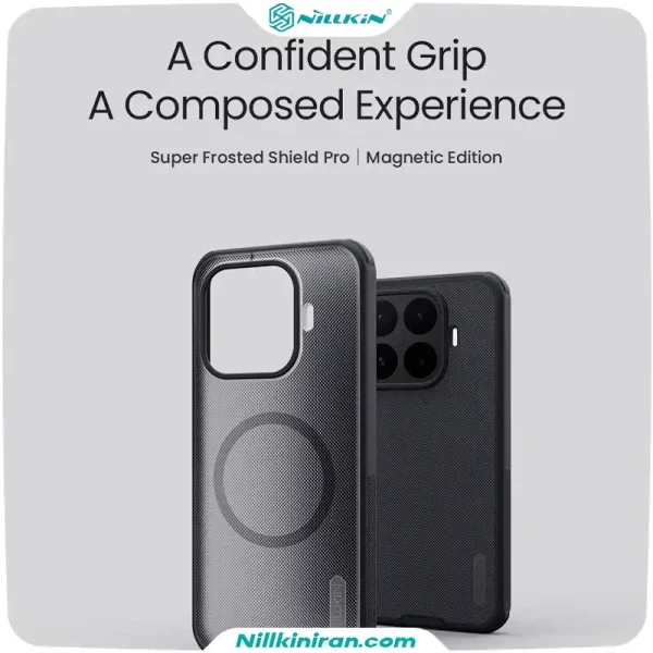 قاب نیلکین شیائومی Xiaomi 17T مدل Super Frosted Shield Pro Magnetic Case - تصویر 4