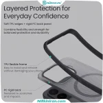 قاب نیلکین شیائومی Xiaomi 17T مدل Super Frosted Shield Pro Magnetic Case - تصویر 7