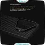 قاب نیلکین سامسونگ Samsung Z Fold 8 Ultra مدل CarboProp Magnetic Black Mirror