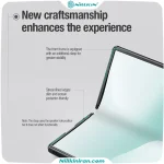 قاب نیلکین Super Frosted Shield Fold Magnetic Pen Holder با نگهدارنده قلم مناسب Galaxy Z Fold 8 Ultra