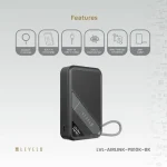 پاوربانک و شارژر همراه AirLink 10000mAh MagSafe از برند لولو با کابل Type-C داخلی و استند