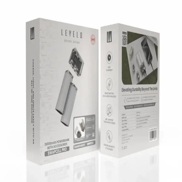 Levelo Aerion Portable 10000mAh Power Bank