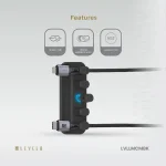 نگهدارنده و مدیریت کابل مغناطیسی برند لولو (Levelo) مدل Livia Detachable Magnetic Cable Management