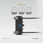 نگهدارنده و مدیریت کابل مغناطیسی برند لولو (Levelo) مدل Livia Detachable Magnetic Cable Management