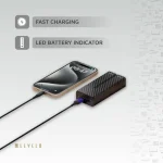 پاوربانک 14400 میلی آمپرساعت برند لولو مدل SwapCell با شارژ سریع