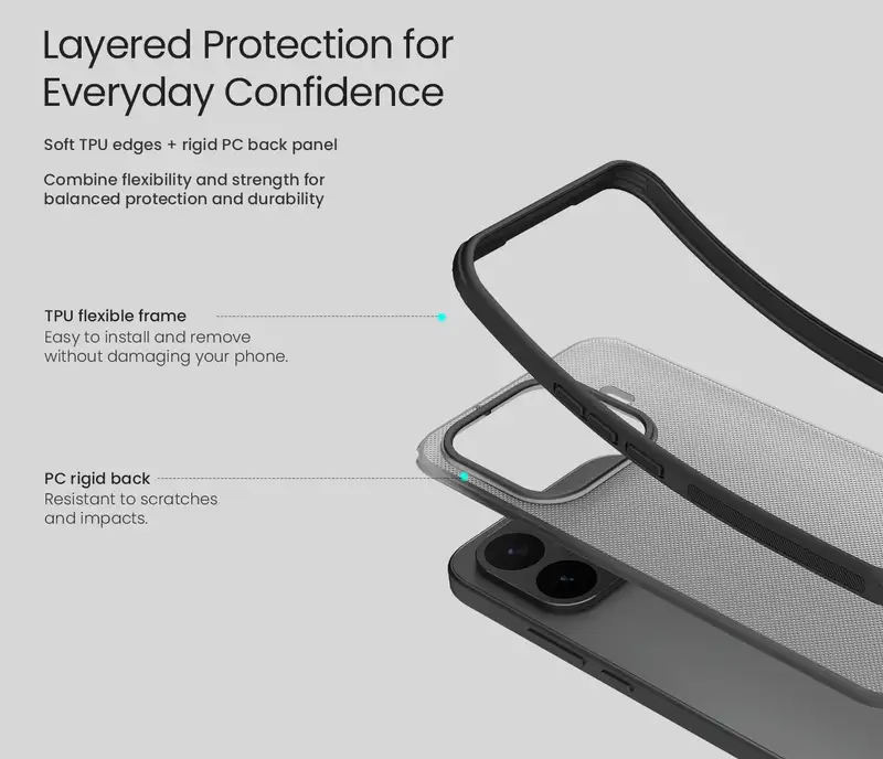 قاب نیلکین شیائومی Xiaomi 17T مدل Super Frosted Shield Pro 