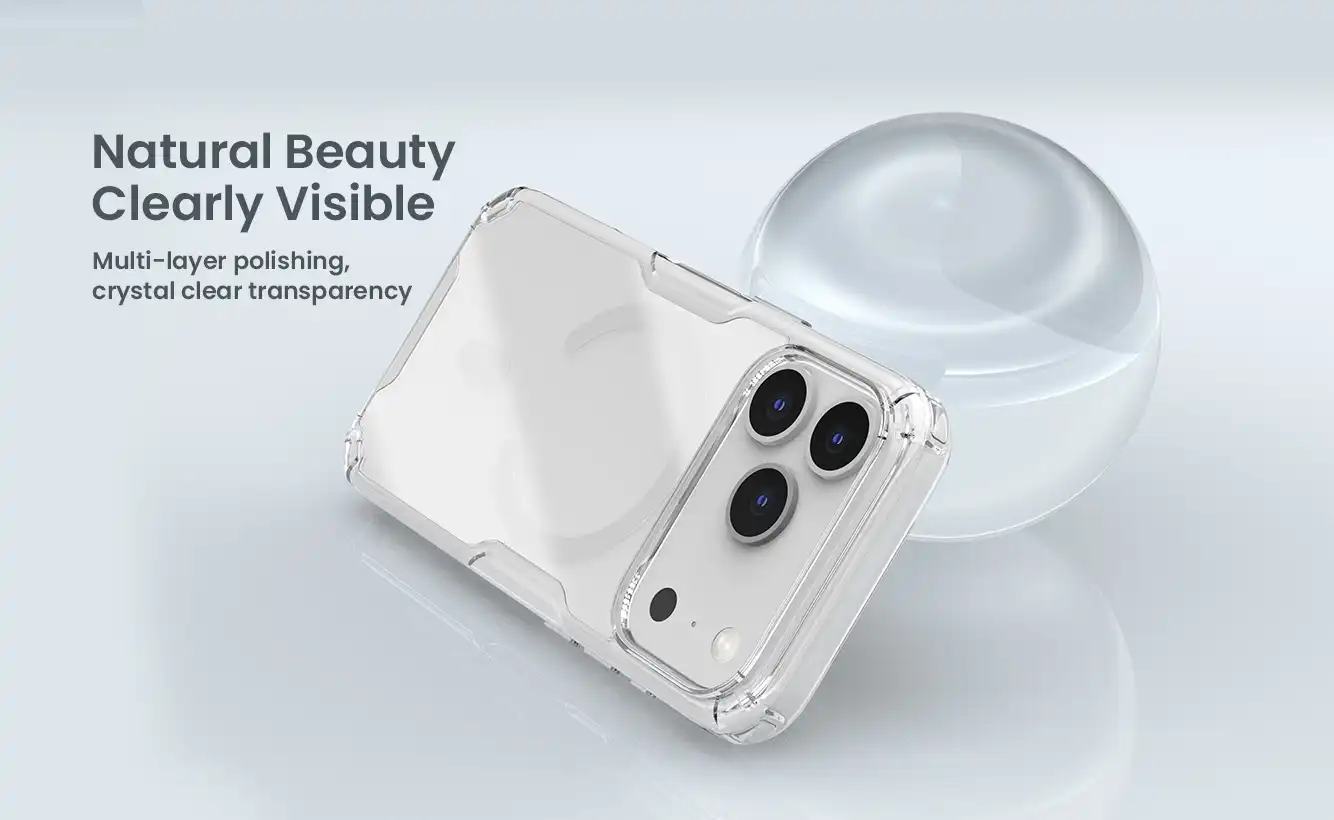 قاب نیلکین آیفون iPhone 18 Pro Max مدل Nature TPU Pro Magnetic