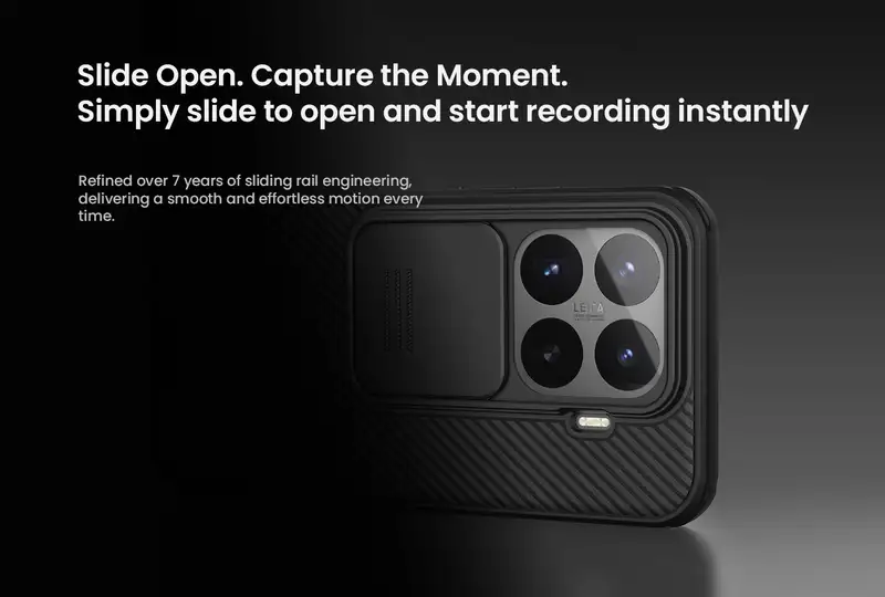قاب نیلکین شیائومی Xiaomi 17T مدل CamShield Pro با محافظ دوربین