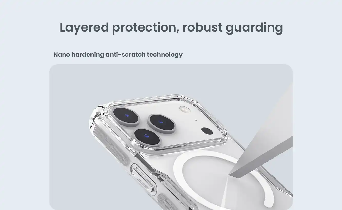 قاب نیلکین آیفون iPhone 18 Pro مدل Nature TPU Pro Magnetic