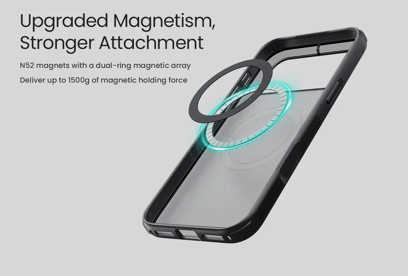 قاب نیلکین آیفون iPhone 18 Pro Max مدل Super Frosted Shield Pro Magnetic