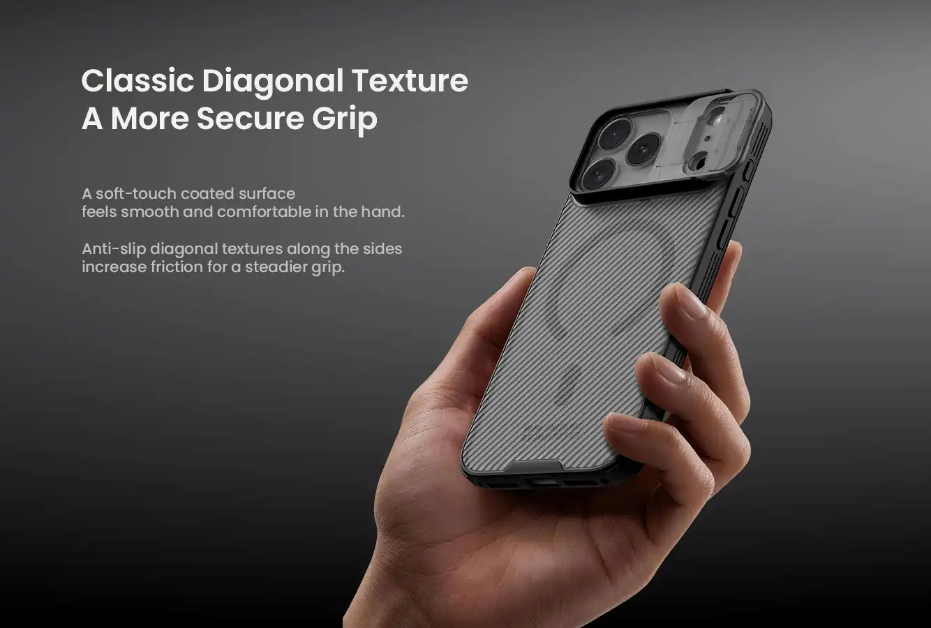 قاب نیلکین آیفون iPhone 18 Pro Max مدل CamShield Pro Magnetic