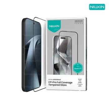 گلس نیلکین شیائومی Xiaomi 17T مدل Amazing CP+ Pro تمام چسب با پوشش کامل