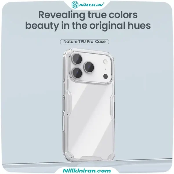 قاب نیلکین آیفون iPhone 18 Pro Max مدل Nature TPU Pro