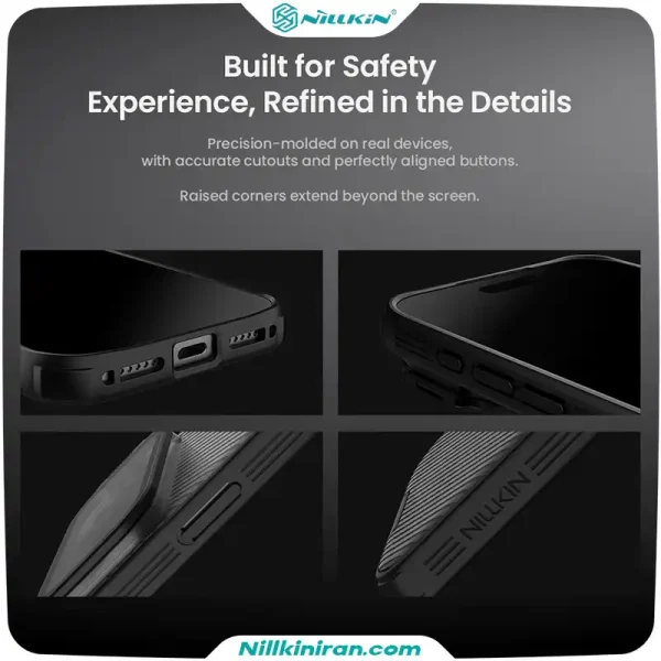 قاب نیلکین آیفون iPhone 18 Pro Max مدل CamShield Prop Magnetic Lens Guard