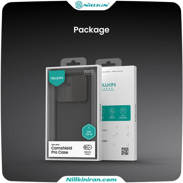 قاب نیلکین سامسونگ Samsung Galaxy S26 FE مدل CamShield Pro با محافظ دوربین