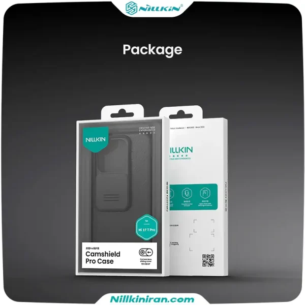 قاب نیلکین شیائومی Xiaomi 17T Pro مدل CamShield Pro با محافظ دوربین