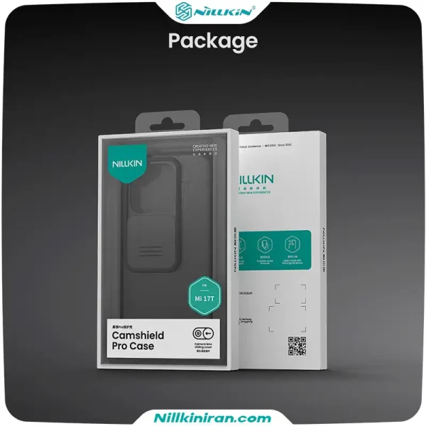 قاب نیلکین شیائومی Xiaomi 17T مدل CamShield Pro با محافظ دوربین