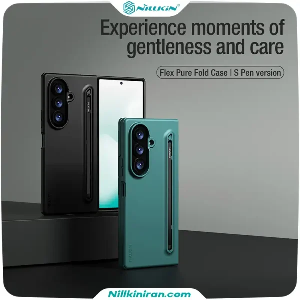 قاب نیلکین سامسونگ Samsung Galaxy Z Fold 8 Ultra مدل Flex Pure Fold S-Pen Version با قلم