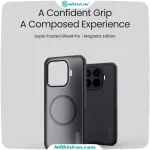 قاب مغناطیسی نیلکین شیائومی Xiaomi 17T مدل Super Frosted Shield Pro
