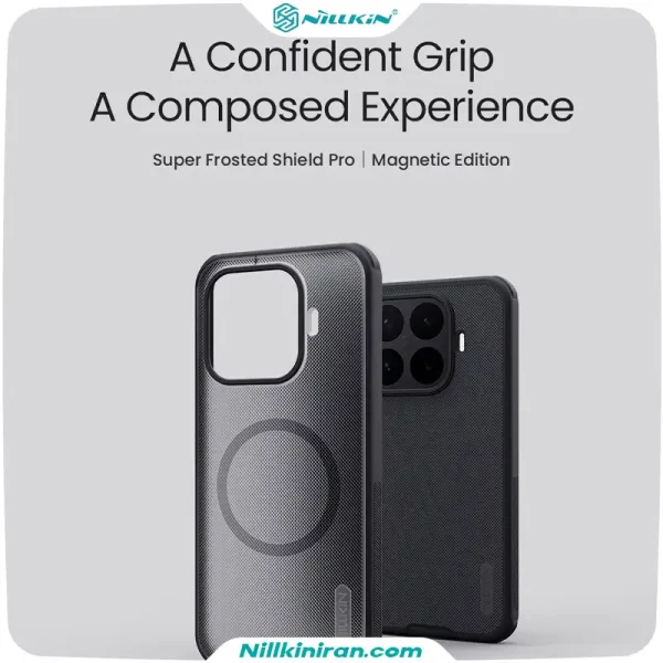 قاب مغناطیسی نیلکین شیائومی Xiaomi 17T مدل Super Frosted Shield Pro