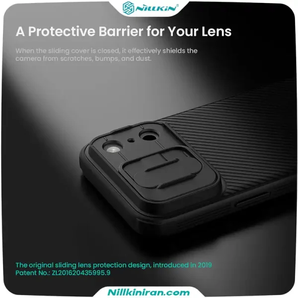 قاب نیلکین آیفون iPhone 18 Pro مدل CamShield Pro